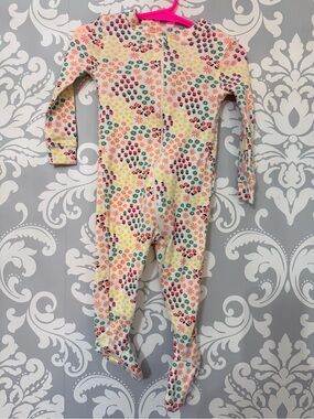 💫10/$25 • Rise Little Earthling Floral Organic Cotton Footed Sleeper